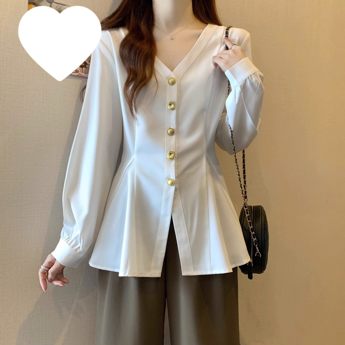 Stylish And Versatile Button-down Commuter Shirt - Eve & Kith