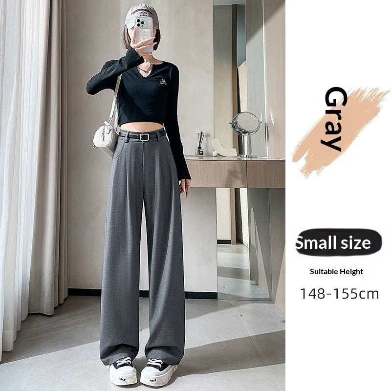 SpringAutumn New High-end Loose Straight-leg Pants That Hide Hips And Slim - Eve & Kith