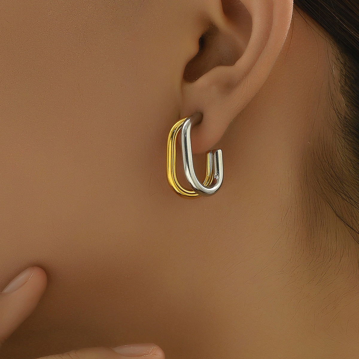 Women's Two-tone Stainless Steel Material - Eve & Kith