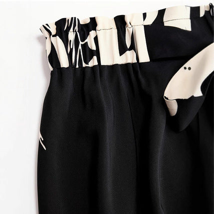 Elegant Chinese Style 3D Digital Printing Plant Flower Elegant Women's Skirt - Eve & Kith