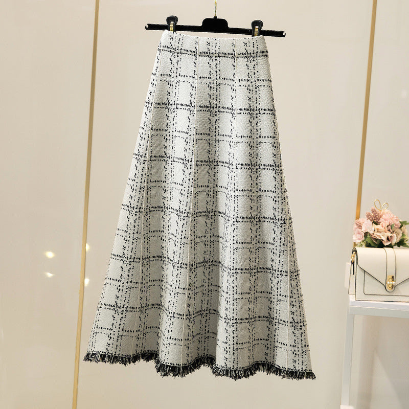 High Waist Swing Dress Over The Knee A- Line - Eve & Kith