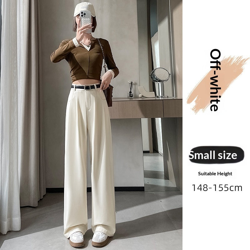 SpringAutumn New High-end Loose Straight-leg Pants That Hide Hips And Slim - Eve & Kith