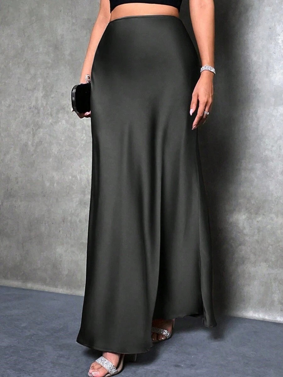 Satin Skirt For Spring And Summer - Eve & Kith