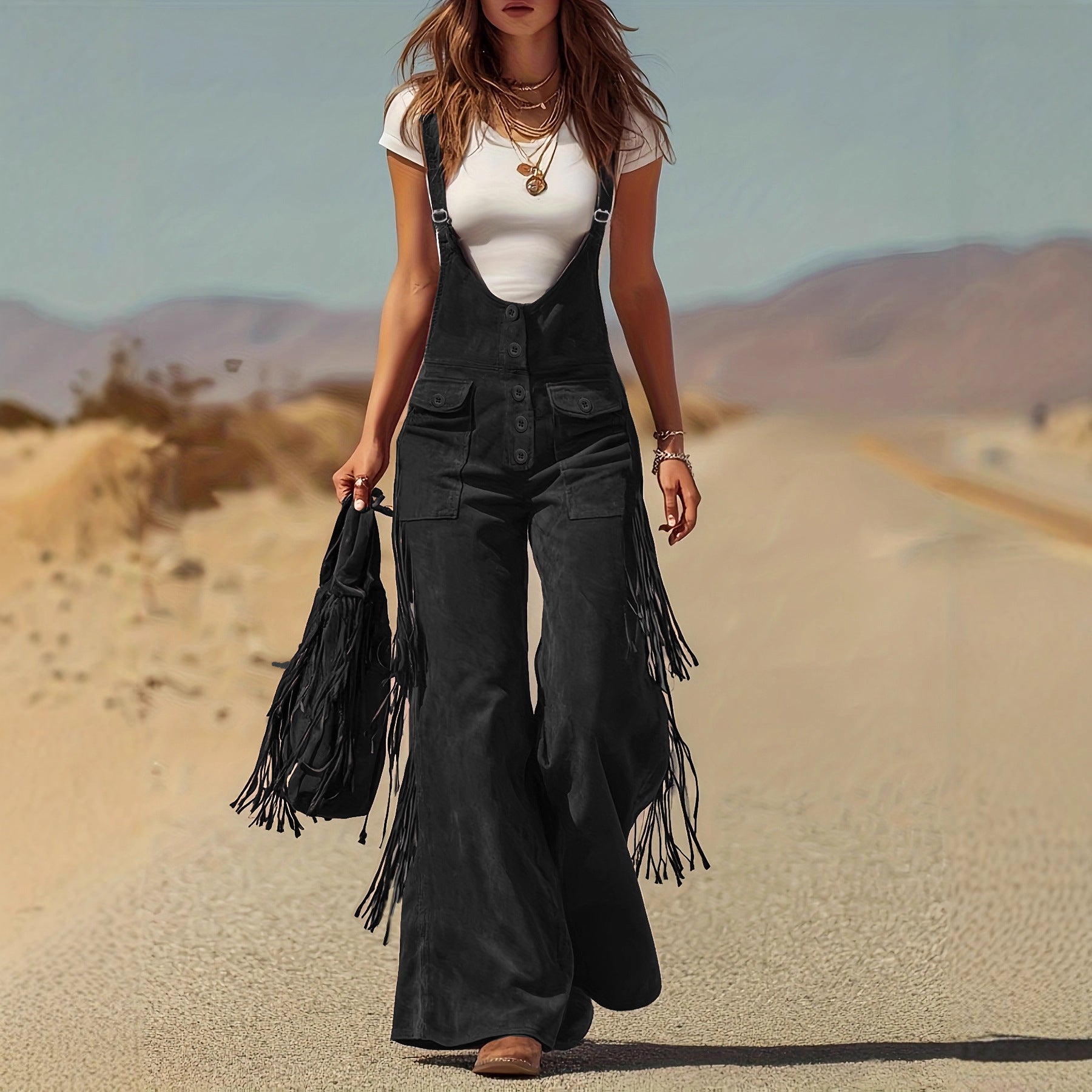 Wide Leg Overalls For Women Relaxed Workwear Inspired Style - Eve & Kith