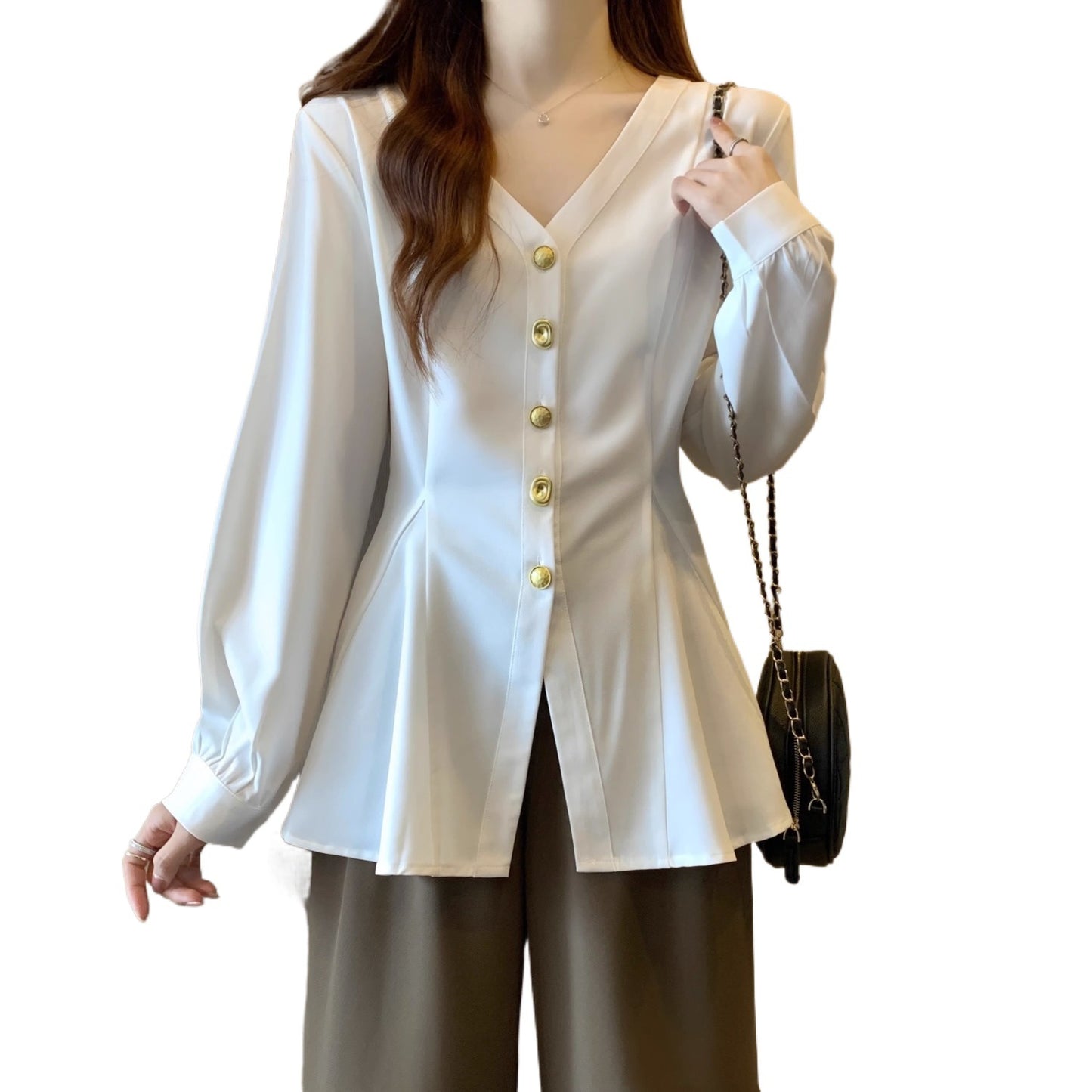 Stylish And Versatile Button-down Commuter Shirt - Eve & Kith