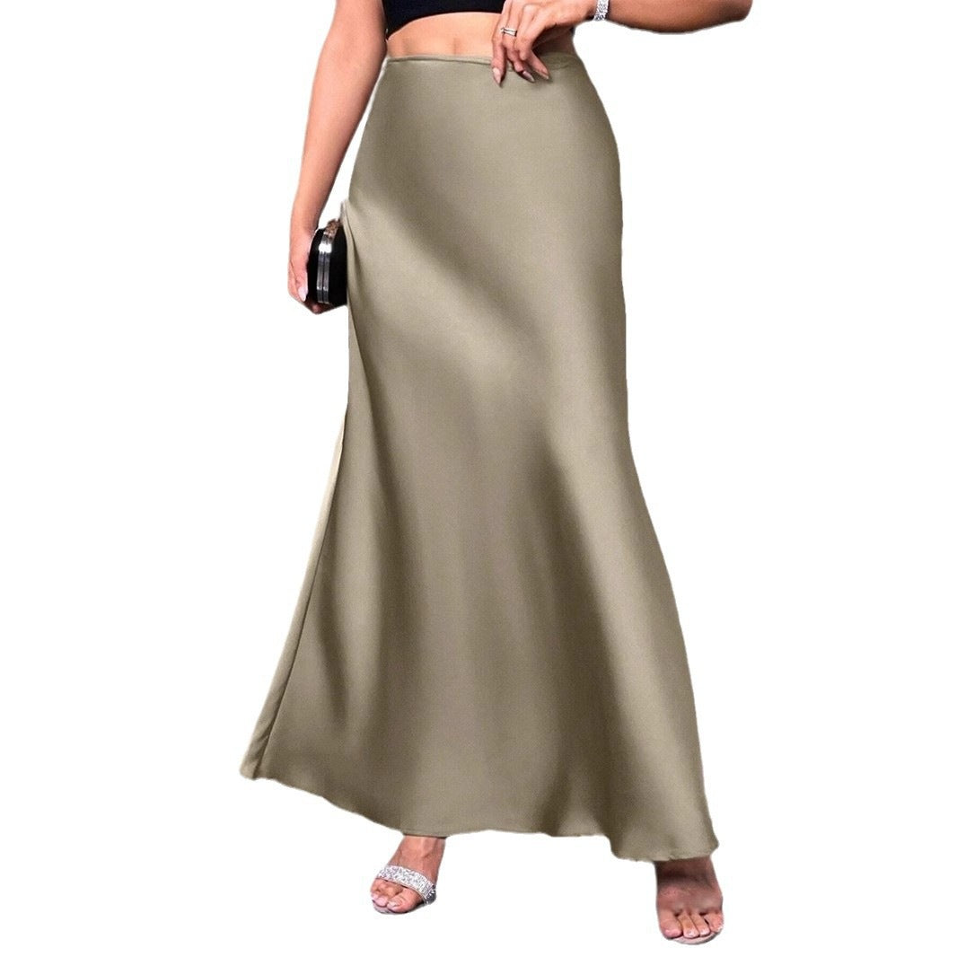 Satin Skirt For Spring And Summer - Eve & Kith