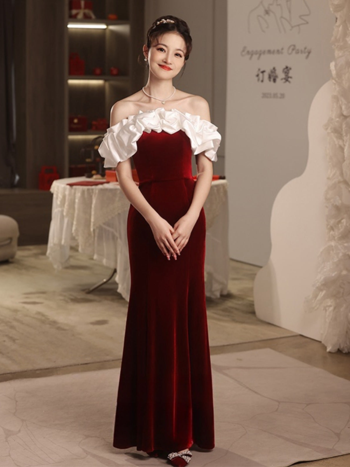 Long Mermaid Gown For Socialite Hosts - Eve & Kith