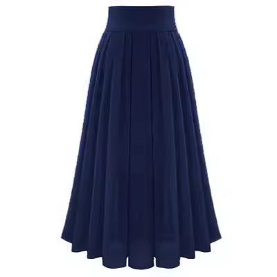 Solid Color High Waist Skirt For Women - Eve & Kith