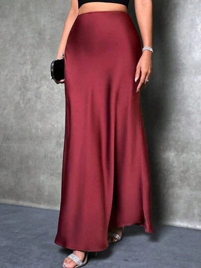 Satin Skirt For Spring And Summer - Eve & Kith
