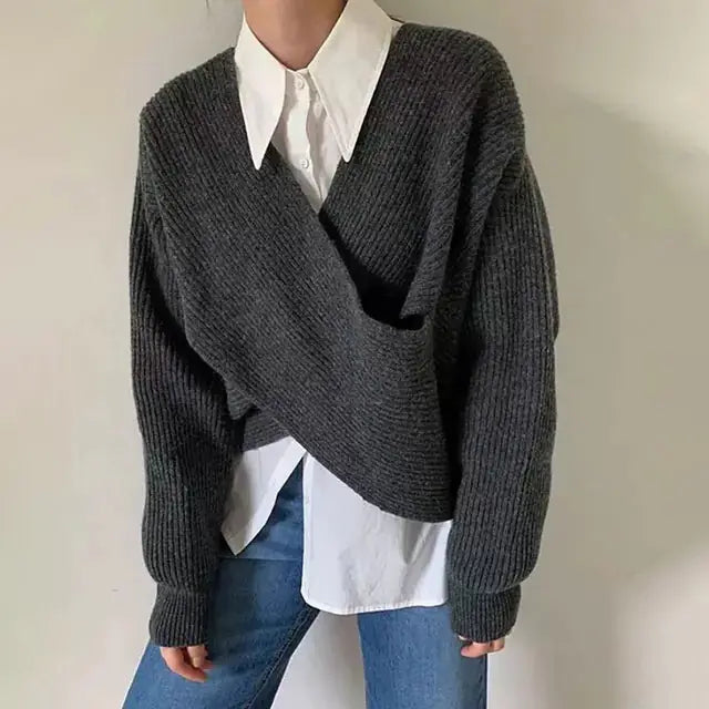 Thick Knitted Casual Women's Winter Sweaters - Eve & Kith