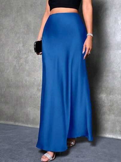 Satin Skirt For Spring And Summer - Eve & Kith