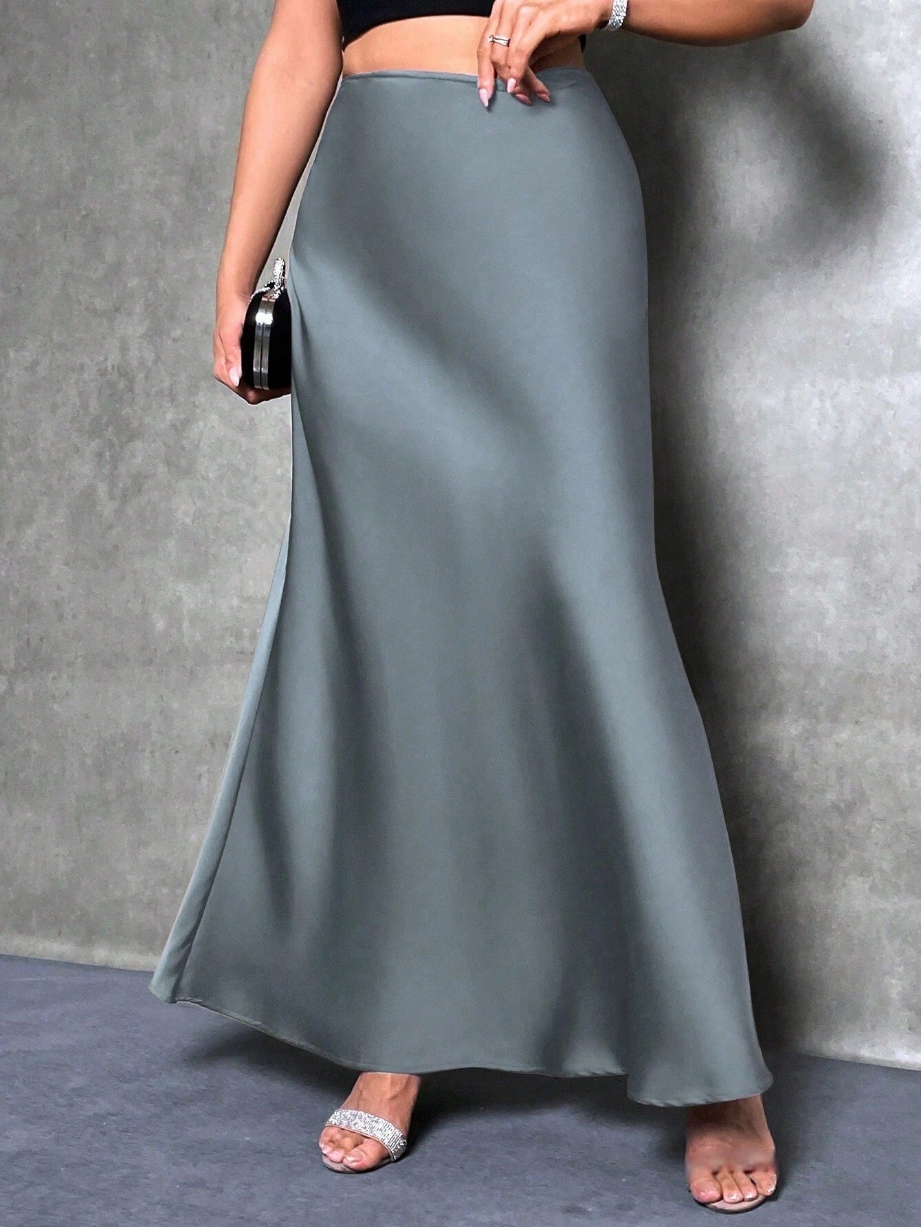 Satin Skirt For Spring And Summer - Eve & Kith