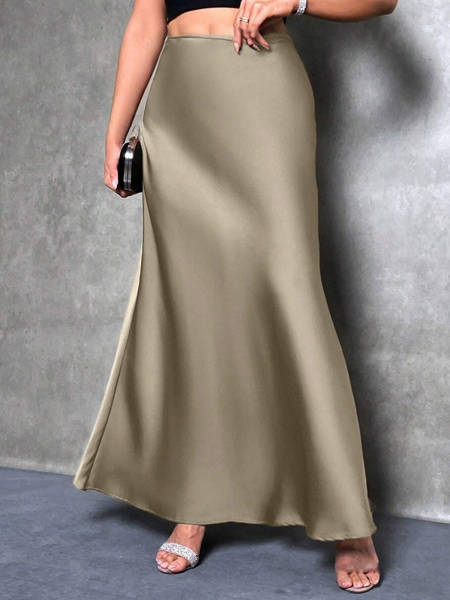 Satin Skirt For Spring And Summer - Eve & Kith