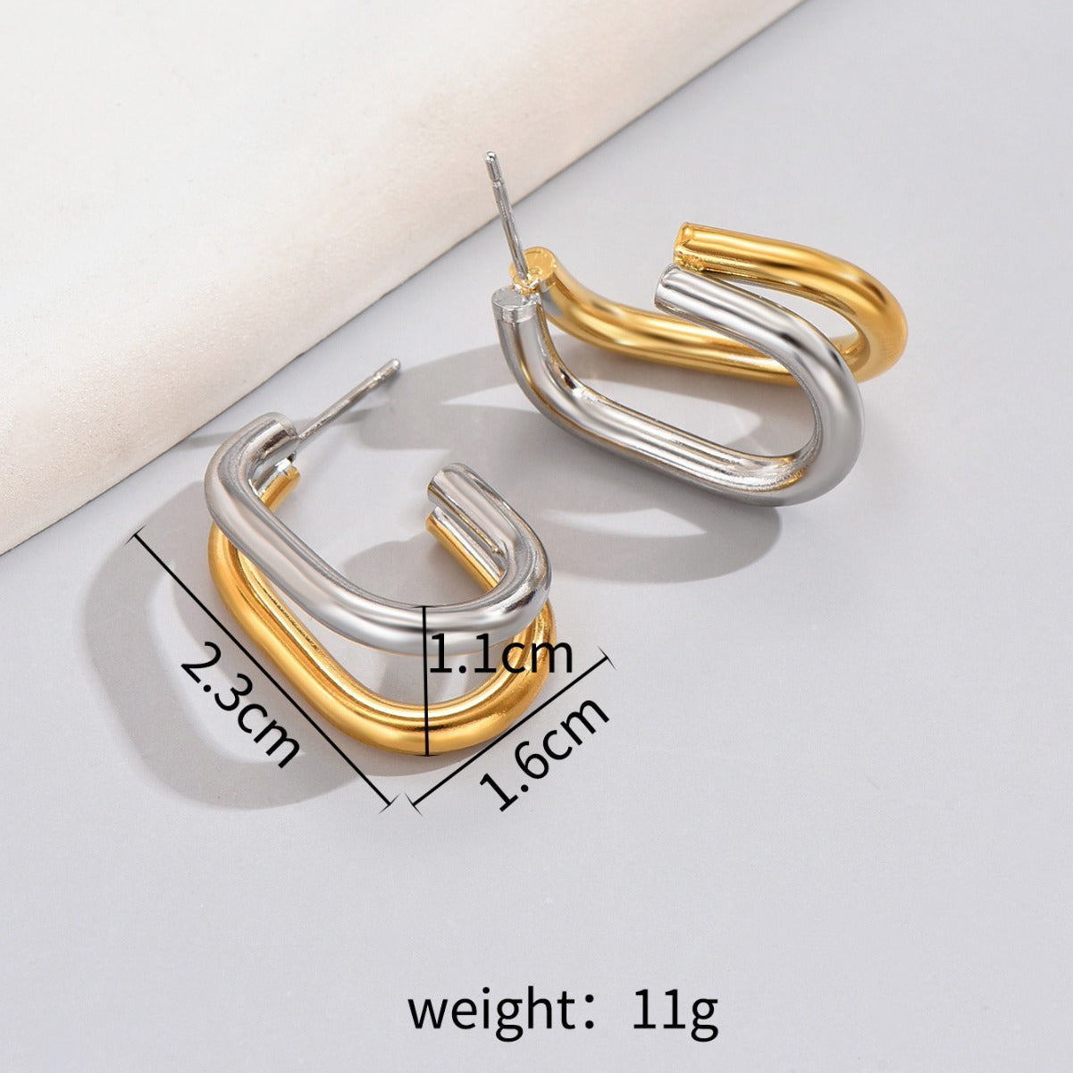 Women's Two-tone Stainless Steel Material - Eve & Kith